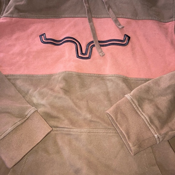 Kimes  Ranch women’s brown and Pink Hoodie size XL - Picture 2 of 4
